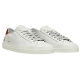 D.A.T.E White Leather Sneaker
